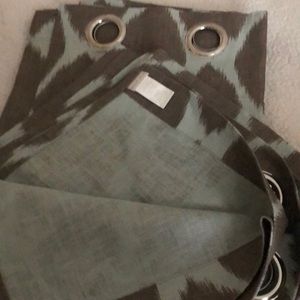 West Elm curtains